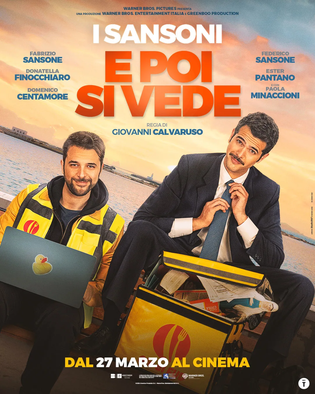 Locandina ufficiale del film E poi si vede